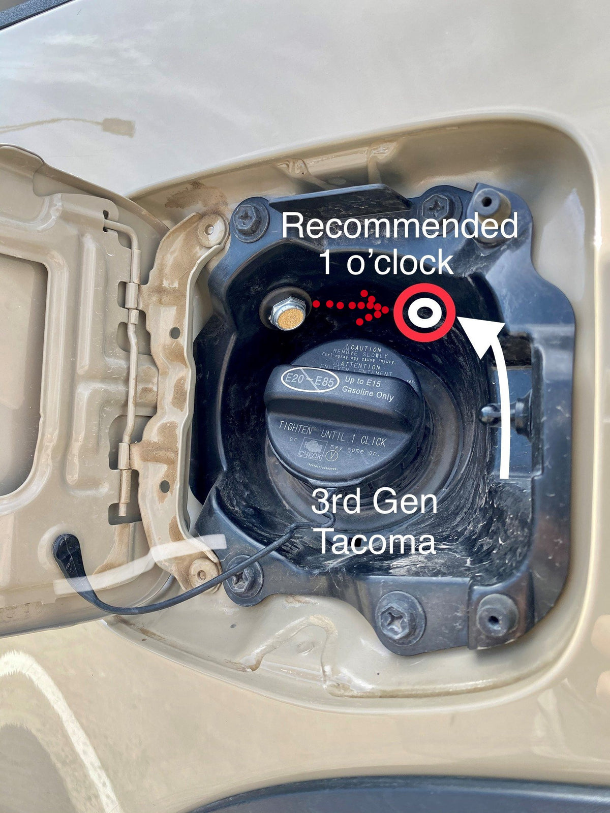 Toyota Tundra, FJC, and 4Runner Differential Breather & Reloca