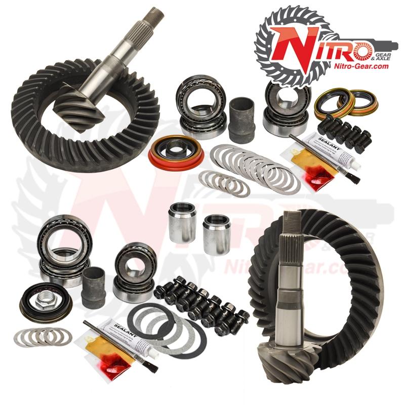 05-15 Toyota Tacoma (without factory E-Locker) 4.56 Ratio Gear Package Kit Nitro Gear and Axle
